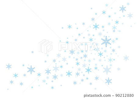 Snow crystal background material Snow crystal background material 90212880