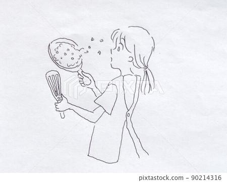 Woman cooking 90214316