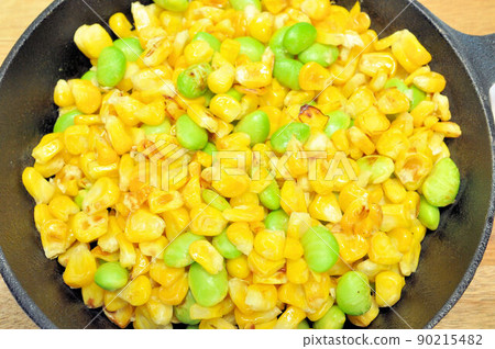 炒毛豆玉米 90215482
