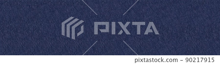 Texture of dark blue felt. Panoramic seamless texture. 90217915