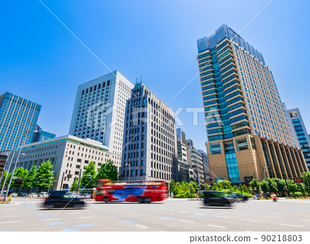 東京日比谷十字路口 東京日比谷十字路口 90218803