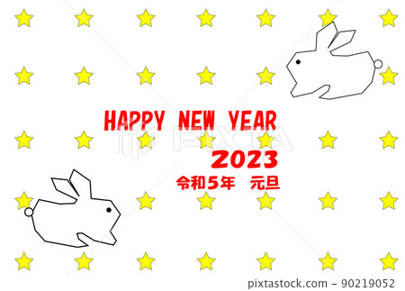 兔年的可愛質感素材 兔年的可愛質感素材 90219052
