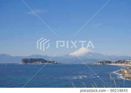 [Kamakura City] View from Inamuragasaki 90219645