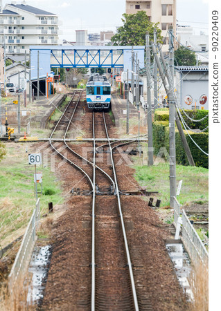 [德島線] 特急Tsurugisan 停靠在倉本站 90220409