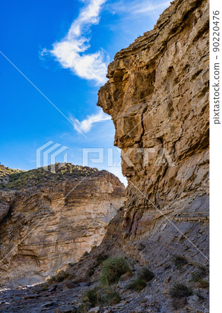 Tabernas desert, Desierto de Tabernas near Almeria, andalusia region, Spain 90220476