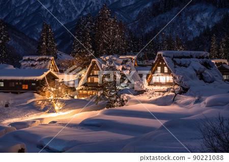 《富山縣》五箇山相倉合掌造村 90221088