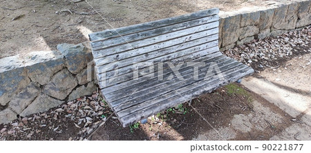 公園長椅（木） 90221877