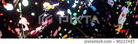 Galaxy 004 due to splashes of paint Galaxy 004 due to splashes of paint 90222487