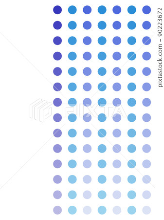 Vertical line background circle (background material) blue 90223672