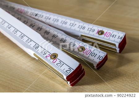 Measuring tape meter. Construction tools. Measuring tape meter. Construction tools. 90224922