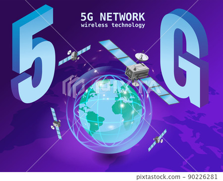5G Network global internet technology of high speed data transmission satellite communication 5G Network global internet technology of high speed data transmission satellite communication 90226281