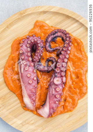 Octopus with romesco sauce 90226936