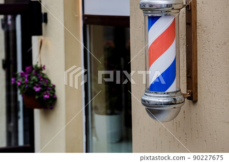 vintage barber shop pole 90227675