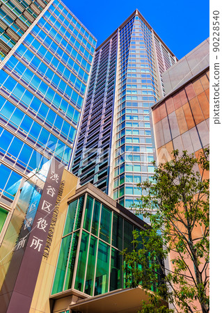 Cityscape of Shibuya Ward, Tokyo Shibuya Ward Office Cityscape of Shibuya Ward, Tokyo Shibuya Ward Office 90228540