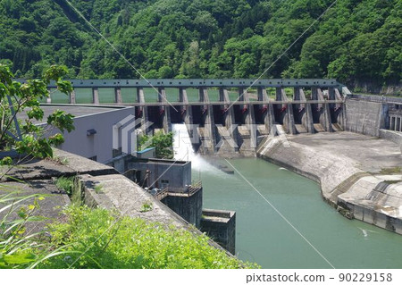 阿賀町/東北電力豐美大壩 阿賀町/東北電力豐美大壩 90229158