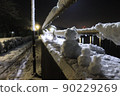 晚上的雪人 90229269