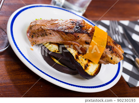 Juicy baked pork rib 90230193