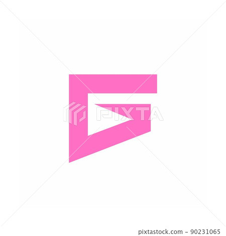 G, GF, rG, DG. FG initials geometric logo and vector icon 90231065