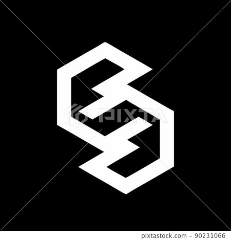 S, eG, eSG, GG, ee, GSG initials geometric logo and vector icon 90231066