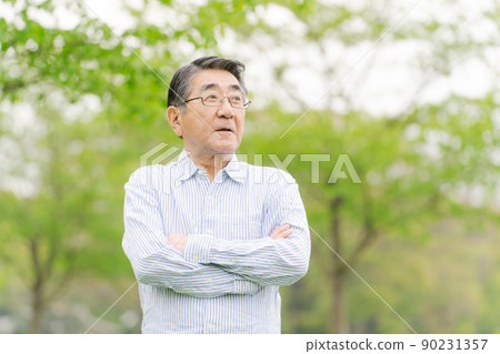 精力充沛的高級男性 90231357