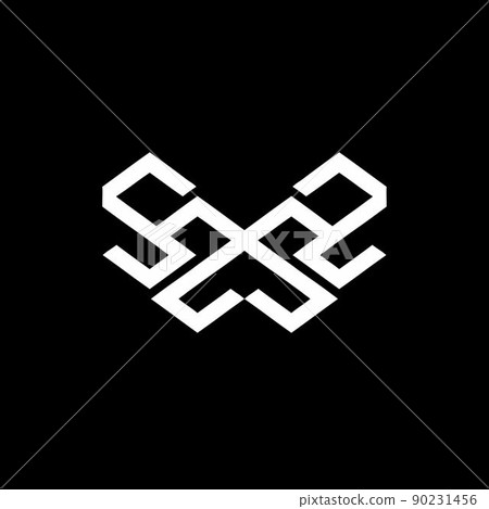 sz, ss, zs, zz, swz, smz, sms, zmz initials geometrical logo and vector icon 90231456