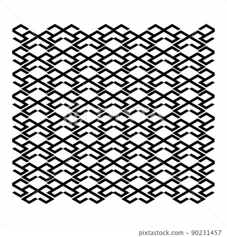 ornamental line art geometrical pattern for background and wallpaper 90231457