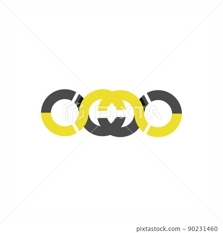 cmwc, omwc, omwo, omo, cwc initials geometrical rounded logo and vector icon cmwc, omwc, omwo, omo, cwc initials geometrical rounded logo and vector icon 90231460