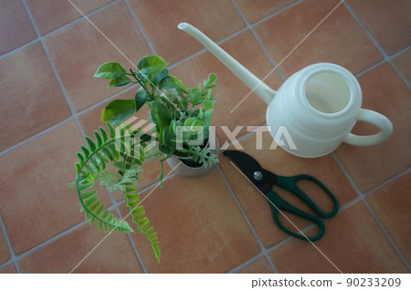 Gardening image terracotta tiles and gardening Gardening image terracotta tiles and gardening 90233209