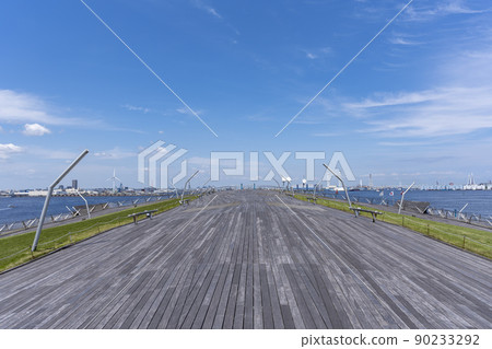 橫濱大碼頭的風景 橫濱大碼頭的風景 90233292