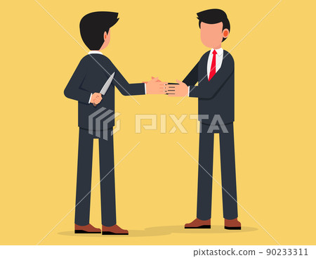 Two business man shaking hands. Two business man shaking hands. 90233311