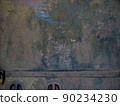 Textured background Aged stone walls in rusty shades 90234230
