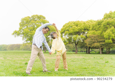 積極的高級運動健康 90234279