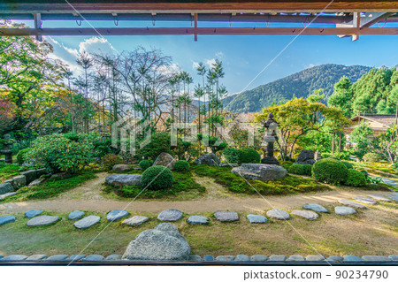 京都大原直光院初秋 90234790