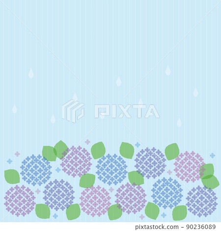 繡球花雨框 90236089