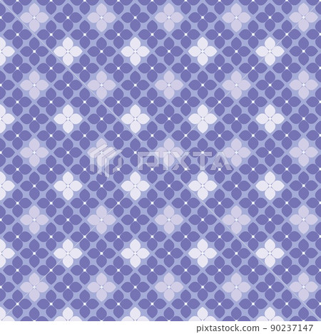 Floral pattern hydrangea 90237147