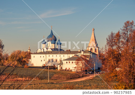 Suzdal Kremlin in autumn, Golden Ring, Russia 90237985