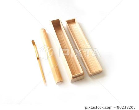 Chashaku paulownia box for chashaku chashaku cylinder 90238203