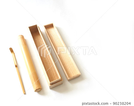 Chashaku paulownia box for chashaku chashaku cylinder 90238204