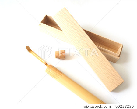 Chashaku paulownia box for chashaku chashaku cylinder 90238259