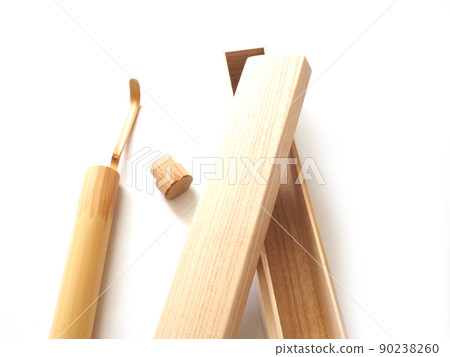 Chashaku paulownia box for chashaku chashaku cylinder 90238260