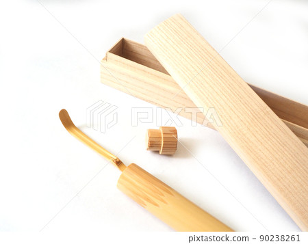 Chashaku paulownia box for chashaku chashaku cylinder 90238261