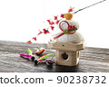 New Year's decoration Kagami mochi 90238732