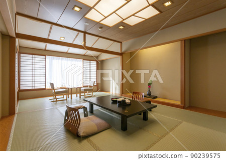 交通便利的簡易旅館內的日式客房 90239575