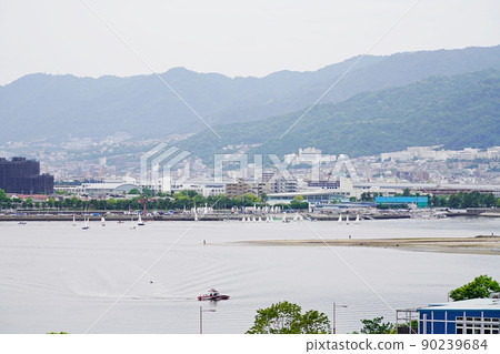 兵庫 西宮市 西宮港 小橋仙浜和蘆屋市(從西宮大橋出發,初夏) 兵庫 西宮市 西宮港 小橋仙浜和蘆屋市(從西宮大橋出發,初夏) 90239684