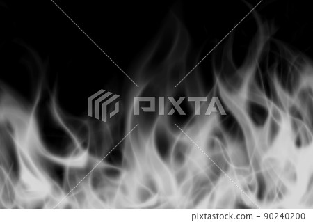 White smoke isolated on black background White smoke isolated on black background 90240200