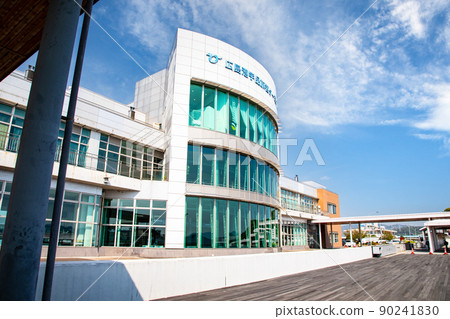 The exterior of the terminal building at Hiroshima Port (formerly Ujina Port), the gateway to the sea in Hiroshima. The pier is on your right. Hiroshima The exterior of the terminal building at Hiroshima Port (formerly Ujina Port), the gateway to the sea in Hiroshima. The pier is on your right. Hiroshima 90241830