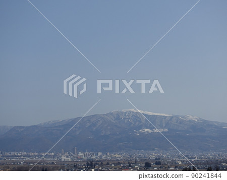 山形市藏王山脈全景 山形市藏王山脈全景 90241844