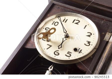 Old mechanical wall clock 90245513