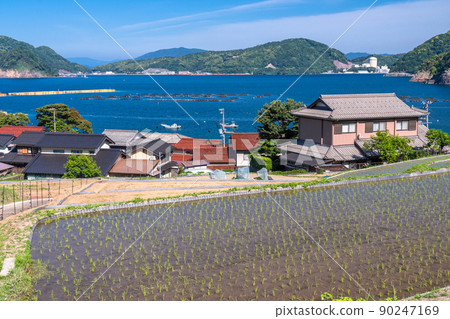 《福井縣》 寧靜的鄉村，響梯田 90247169