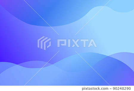 藍色波紋矢量背景素材【橫】 藍色波紋矢量背景素材【橫】 90248290